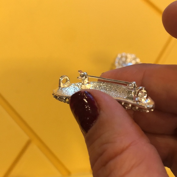 Rhinestones and faux pearls beautiful brooches set - Picture 9 of 11